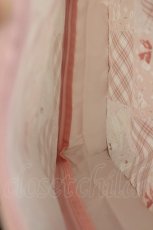 画像3: PINK HOUSE / バラ園うさぎ柄パッチワークプリントトラベルケース  ピンク I-26-03-30-082-LO-ZA-SA-ZI (3)