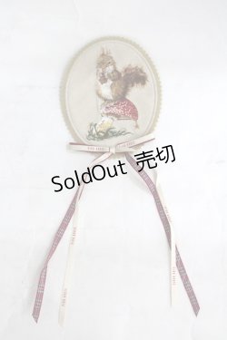 画像1: PINK HOUSE / ウィンターフォレストトリート刺繍ワッペン  ブラウン I-26-03-30-086-LO-ZA-SA-ZI