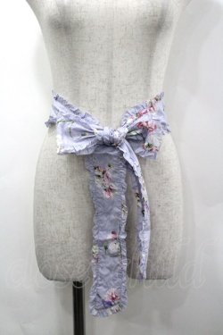 画像1: PINK HOUSE / スイートピーサッシュベルト  ラベンダー I-26-03-30-087-LO-ZA-SA-ZI