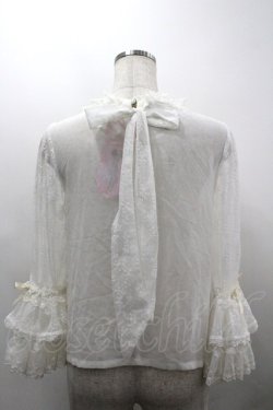 画像2: Angel's Heart / レース袖ブラウス  アイボリー I-26-03-30-013-EL-BL-SA-ZI