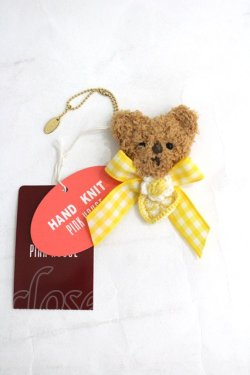 画像1: PINK HOUSE / くまさんブローチ  ブラウン I-26-03-30-088-LO-AC-SA-ZI