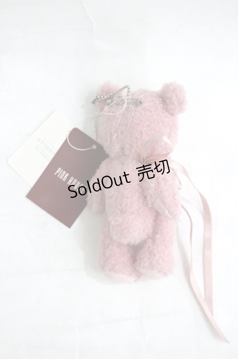 画像2: PINK HOUSE / 桜Teddyぬいぐるみコサージュ  ピンク I-26-03-30-090-LO-ZA-SA-ZI (2)
