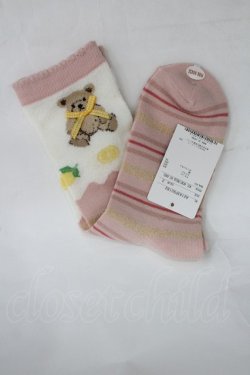 画像2: PINK HOUSE / ハニーレモンテディソックス  ピンク I-26-03-30-098-LO-ZA-SA-ZI