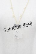 Angelic Pretty / マシュマロおばけネックレス  白Ｘゴールド I-26-03-30-110-AP-AC-SA-ZI