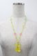 画像2: Angelic Pretty / はにかみベアーDropネックレス  イエロー I-26-03-30-114-AP-AC-SA-ZI (2)