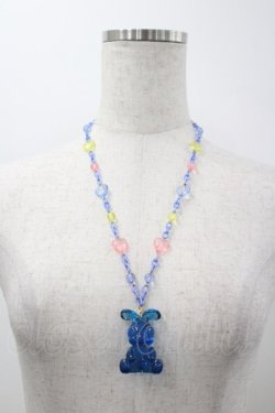 画像2: Angelic Pretty / リリカルバニーDropsネックレス  青 I-26-03-30-115-AP-AC-SA-ZI