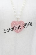 Angelic Pretty / トッピングハートネックレス  赤 I-26-03-30-117-AP-AC-SA-ZI