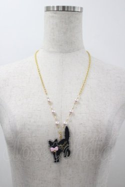 画像2: Angelic Pretty / Little Catネックレス  黒Ｘゴールド I-26-03-30-118-AP-AC-SA-ZI