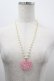 画像2: Angelic Pretty / トッピングハートネックレス  ピンク I-26-03-30-119-AP-AC-SA-ZI (2)