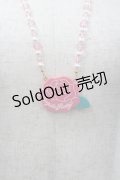Angelic Pretty / Roseネックレス  ピンク I-26-03-30-121-AP-AC-SA-ZI