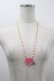 画像2: Angelic Pretty / Roseネックレス  ピンク I-26-03-30-121-AP-AC-SA-ZI (2)