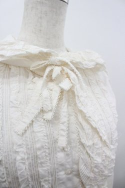 画像3: PINK HOUSE / フード付きローンオーバーブラウス  生成り I-26-03-30-018-LO-BL-SA-ZI