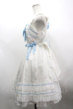 画像2: BABY,THE STARS SHINE BRIGHT / Mariquiseジャンパースカート  オフ白×サックス I-26-03-30-025-BA-OP-TE-ZI