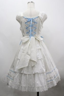 画像3: BABY,THE STARS SHINE BRIGHT / Mariquiseジャンパースカート  オフ白×サックス I-26-03-30-025-BA-OP-TE-ZI