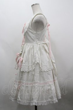 画像2: BABY,THE STARS SHINE BRIGHT / Sweet Heartくみゃちゃんジャンパースカート  オフ I-26-03-30-026-BA-OP-TE-ZI