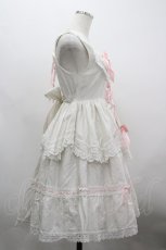 画像4: BABY,THE STARS SHINE BRIGHT / Sweet Heartくみゃちゃんジャンパースカート  オフ I-26-03-30-026-BA-OP-TE-ZI (4)