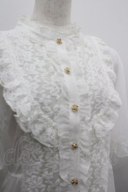 画像3: axes femme / バラレースチュニックブラウス F 白 I-26-03-30-003-AX-BL-TE-ZI