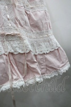 画像6: BABY,THE STARS SHINE BRIGHT / ベビードールジャンパースカート  ピンクＸ白 I-26-03-30-027-BA-OP-SA-ZI