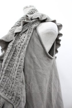 画像3: axes femme / マルチWAYニットカーデ  グレー I-26-04-01-035-AX-TO-SA-ZI