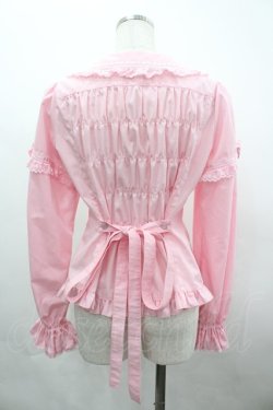 画像2: Angelic Pretty / ときめきレースブラウス  ピンク I-26-04-01-004-AP-BL-SA-ZI