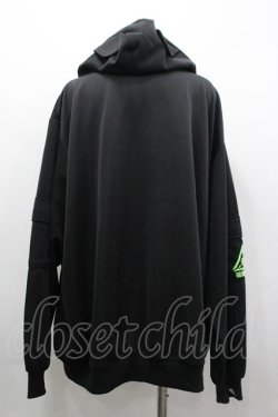 画像2: ACDC RAG / 渦雷ジャケット  黒×ネオングリーン I-26-04-01-039-PU-TO-TE-ZI