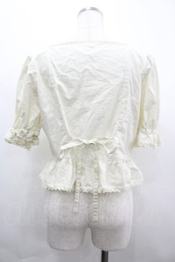 画像2: PINK HOUSE / フリル使いブラウス  生成り I-26-04-01-042-LO-BL-SA-ZI