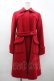 画像1: Emily Temple cute / ウエストマークコート  赤 I-26-04-01-043-ET-CO-TE-ZI (1)