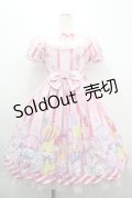 Angelic Pretty / Toy Doll Boxワンピース  ピンク I-26-04-01-044-AP-OP-SA-ZI