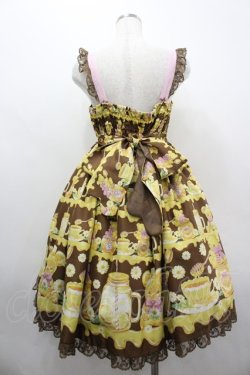 画像2: Angelic Pretty / Honey Bear's Cafeジャンパースカート  ブラウン I-26-04-01-046-AP-OP-SA-ZI