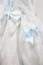 画像3: BABY,THE STARS SHINE BRIGHT / Fragrant Floral Menuet ジャンパースカート  サックス I-26-04-01-048-BA-OP-TE-ZI (3)