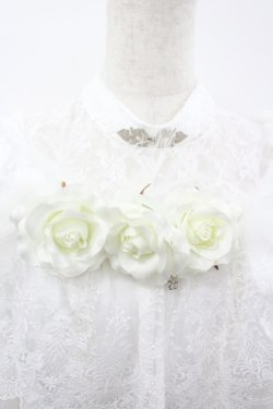 画像3: ALICE and the PIRATES / 薔薇の淑女ワンピース  白 I-26-04-01-050-PA-OP-SA-ZI