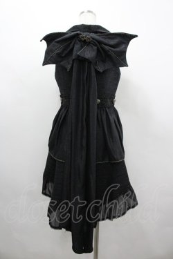 画像2: ALICE and the PIRATES / 海神ポセイドントレーン付きベスト  黒 I-26-04-01-053-PA-TO-SA-ZI