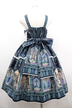 画像2: metamorphose / 薔薇の聖堂シャーリングジャンパースカートセット  グリーン I-26-04-01-054-ME-OP-SA-ZI