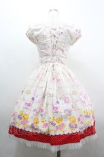 画像2: metamorphose / CL The March of Duck ワンピース  白 I-26-04-01-056-ME-OP-SA-ZI (2)