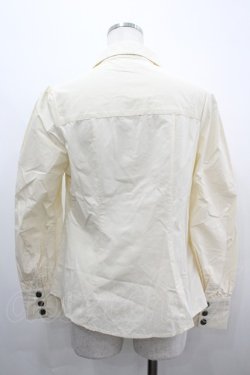 画像2: Hoshibako Works / トレインマーチブラウス  生成り I-26-04-01-006-LO-BL-SA-ZI