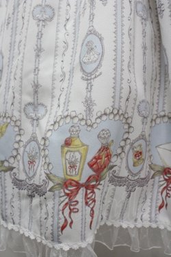 画像3: metamorphose / 思い出のすずらんフリルジャンパースカート  白 I-26-04-01-057-ME-OP-SA-ZI