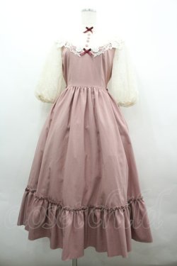 画像1: Innocent World / つる薔薇レースアニバーサリーワンピース M ピンク×生成り I-26-04-01-059-IW-OP-TE-ZI