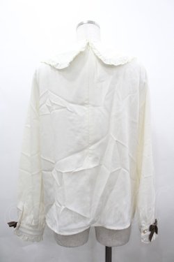 画像2: Amavel / Holy Night Bearリボンブラウス  アイボリー I-26-04-01-001-CA-BL-SA-ZI