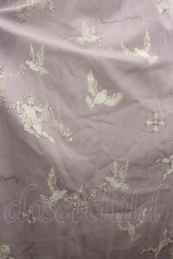 画像3: 仲夏物語 / 天使柄半袖ワンピース  ラベンダー I-26-04-01-064-EL-OP-SA-ZI