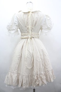 画像2: Hoshibako Works / 四つ葉のクローバーワンピース  アイボリー I-26-04-01-066-LO-OP-SA-ZI