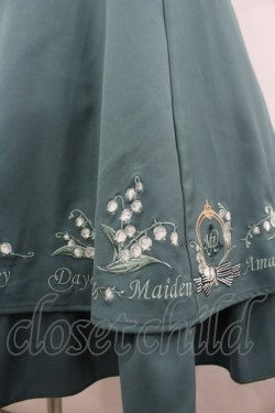 画像4: Amavel / ネモフィラとスズランのケープワンピース  グリーン I-26-04-01-067-CA-OP-SA-ZI