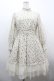 画像1: LODISPOTTO / 小花柄ハイネックワンピース  アイボリー I-26-04-01-072-LO-OP-SA-ZI (1)