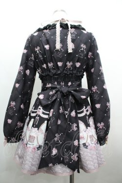 画像2: LIZ LISA / Melty Chocolate ワンピース  黒Ｘピンク I-26-04-01-075-LO-OP-SA-ZI