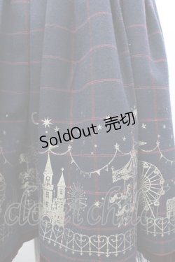 画像3: Secret Honey / 遊園地柄箔プリントワンピース  ネイビーＸ赤 I-26-04-01-077-CA-OP-SA-ZI