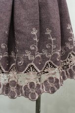 画像3: Secret Magic / 裾刺繍ワンピース 2 ワイン I-26-04-01-078-CA-OP-TE-ZI (3)
