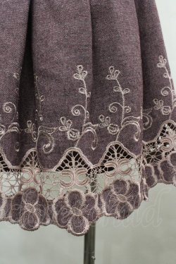 画像3: Secret Magic / 裾刺繍ワンピース 2 ワイン I-26-04-01-078-CA-OP-TE-ZI