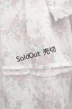 画像3: Chalmiere / クラシカルローズ柄ワンピース  ピンク I-26-04-01-085-0-OP-SA-ZI