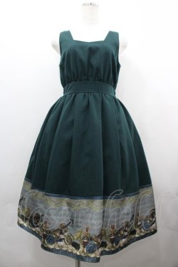 画像1: axes femme POETIQUE / トイマーチノースリワンピース M グリーン I-26-04-01-089-AX-OP-TE-ZI