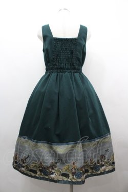 画像2: axes femme POETIQUE / トイマーチノースリワンピース M グリーン I-26-04-01-089-AX-OP-TE-ZI