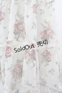 画像3: axes femme / フラワーブーケプリントキャミワンピース  アイボリー I-26-04-01-097-AX-OP-SA-ZI